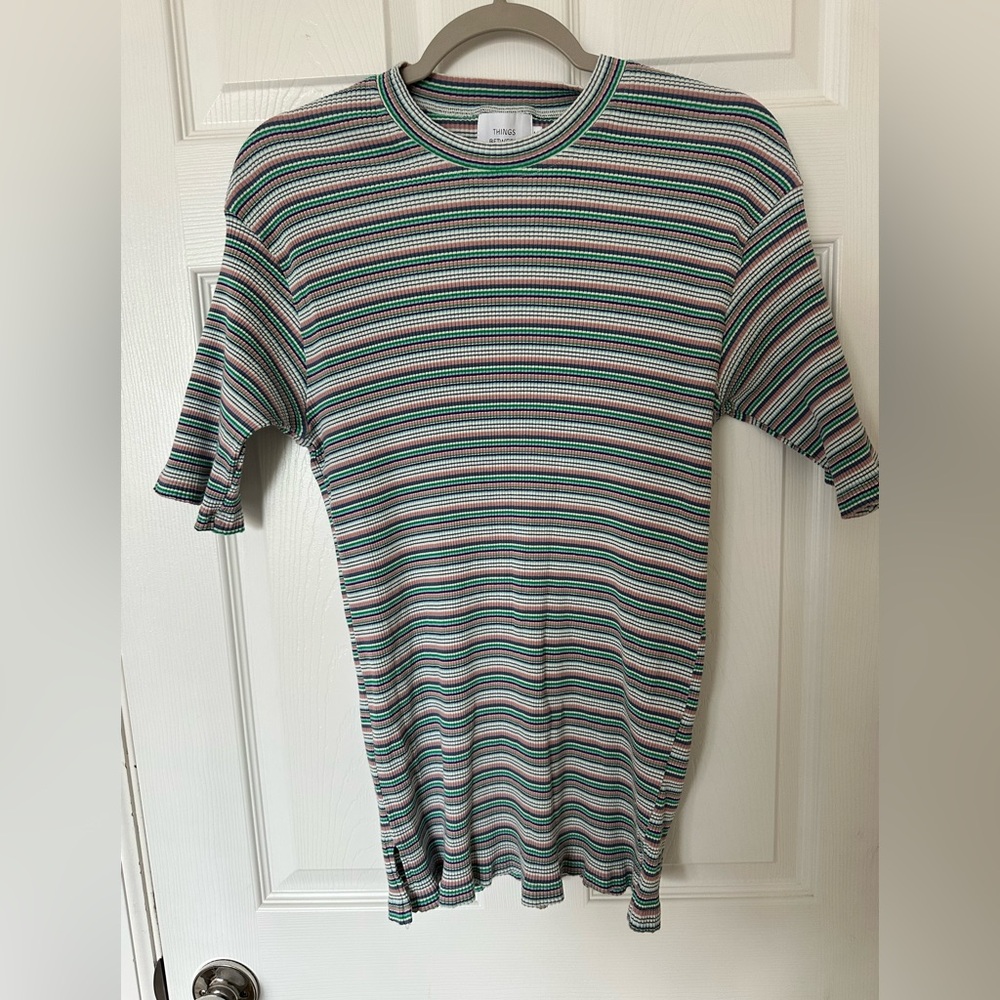 Multicolored striped shirt